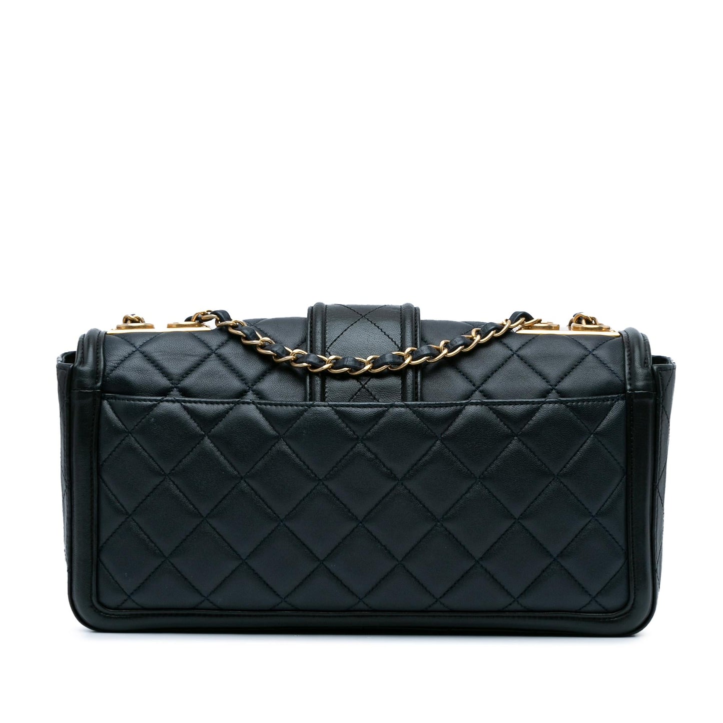 Chanel Large Quilted Lambskin Elegant CC Flap (SHG-wLeTJV)