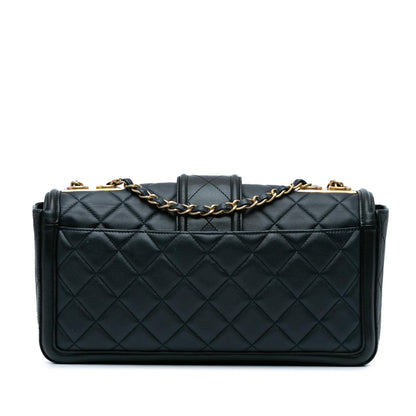 Chanel Large Quilted Lambskin Elegant CC Flap (SHG-wLeTJV)