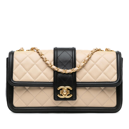 Chanel Large Quilted Lambskin Elegant CC Flap (SHG-haJAFG)