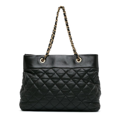 Chanel Large Soft Elegance Tote (SHG-7LdYBv)