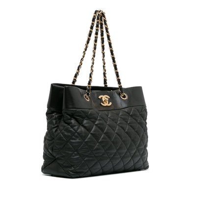 Chanel Large Soft Elegance Tote (SHG-7LdYBv)