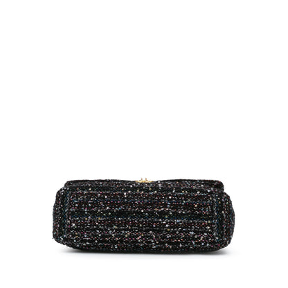 Chanel Large Tweed 19 Flap (SHG-XMDikb)