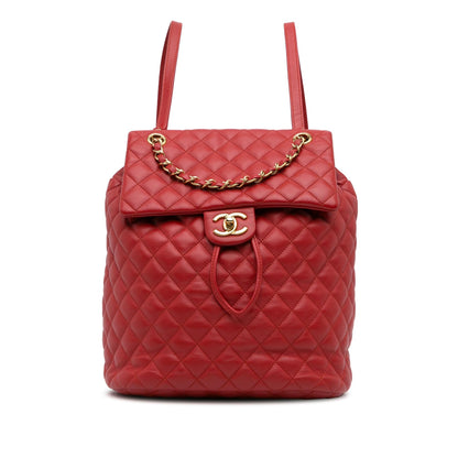 Chanel Large Urban Spirit Backpack (SHG-nE0Uvz)