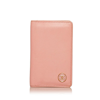 Chanel Leather Card Holder (SHG-29497)