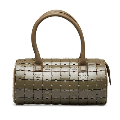 Chanel Lucite Puzzle Barrel Handbag (SHG-fugVe7)