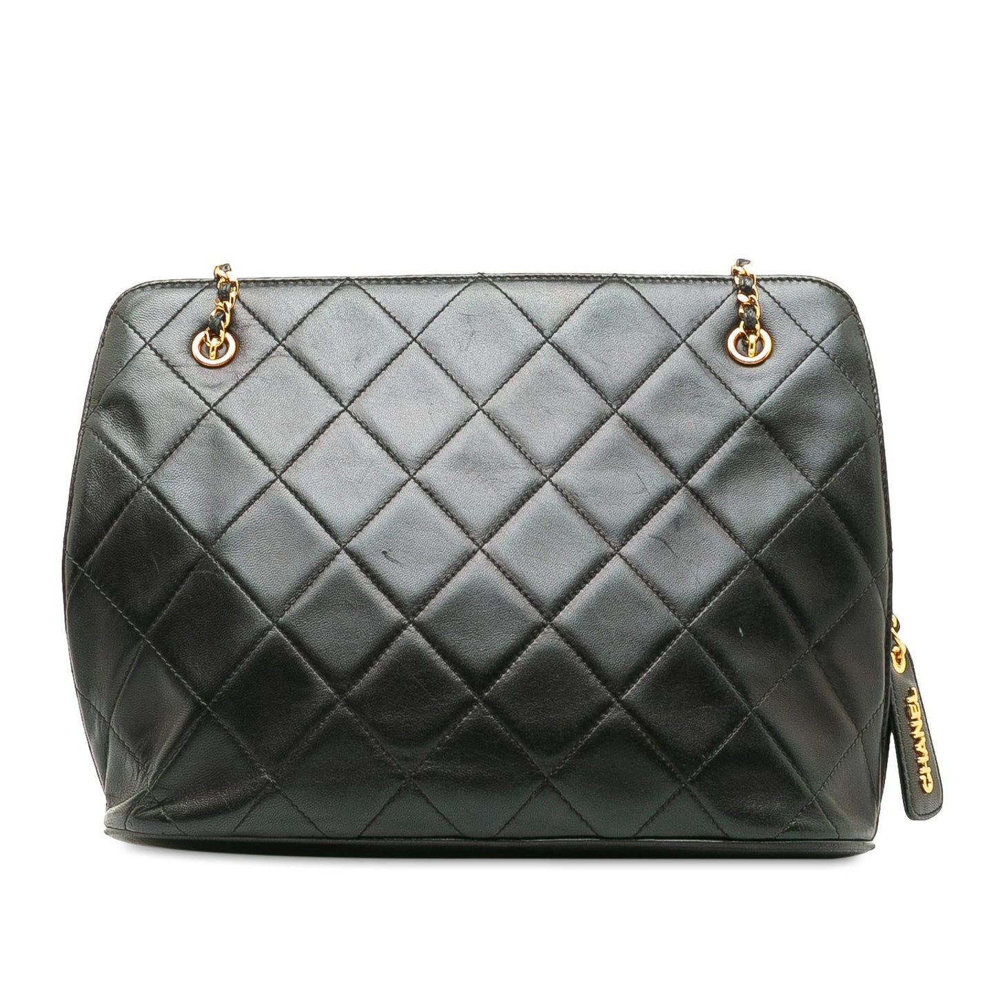 Chanel Matelasse Lambskin Leather Shoulder Bag (SHG-pt26br)