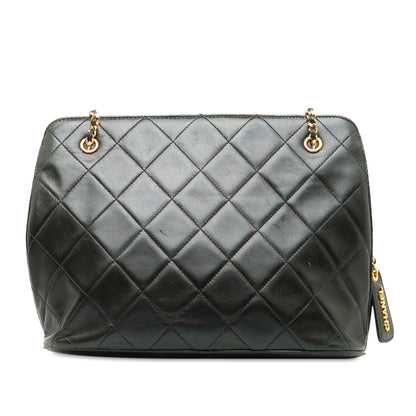 Chanel Matelasse Lambskin Leather Shoulder Bag (SHG-pt26br)