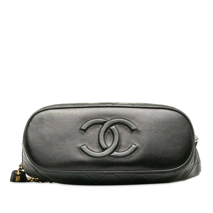 Chanel Matelasse Lambskin Leather Shoulder Bag (SHG-pt26br)