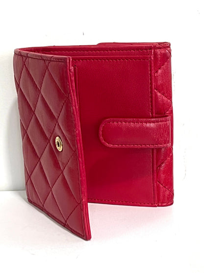 CHANEL MATELASSÃ PORTE BONHEUR QUILTED LAMBSKIN CHARM WALLET