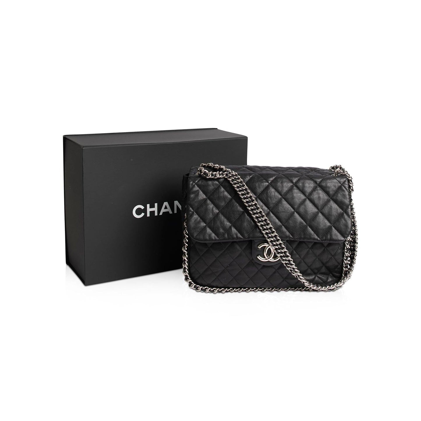 Chanel Maxi Chain Around Flap Bag