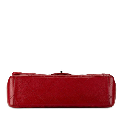 Chanel Maxi Classic Caviar Double Flap (SHG-zoRWlf)