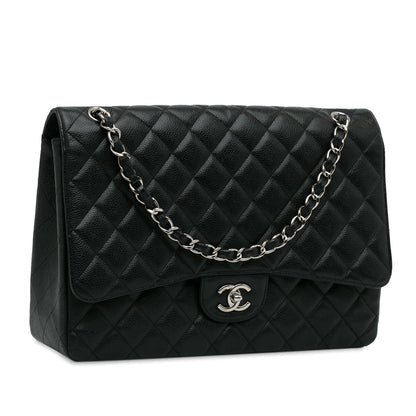 Chanel Maxi Classic Caviar Single Flap (SHG-QSdaKq)