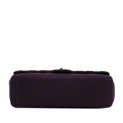 Chanel Maxi Classic Jersey Single Flap (SHG-0jPdOf)
