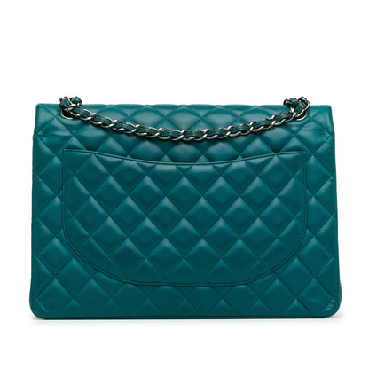 Chanel Maxi Classic Lambskin Double Flap (SHG-6Txhsf)