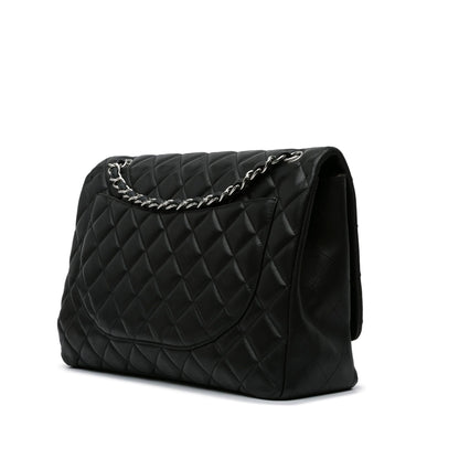 Chanel Maxi Classic Lambskin Single Flap (SHG-C8eJpN)