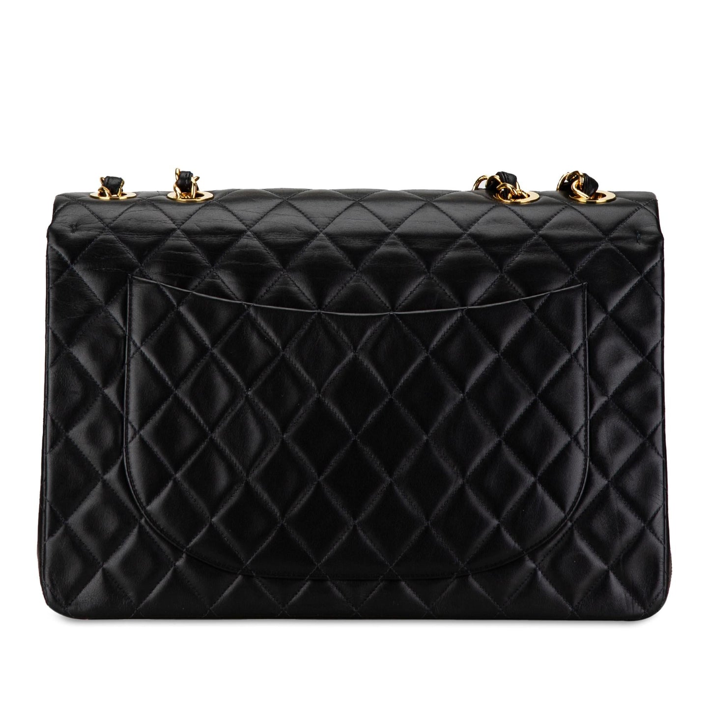 Chanel Maxi XL Classic Lambskin Single Flap (SHG-vNBmIg)