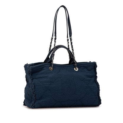 Chanel Medium CC Double Face Deauville Satchel (SHG-b6DXf8)