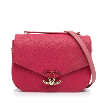 Chanel Medium Calfskin Cuba Flap (SHG-O6LzgO)