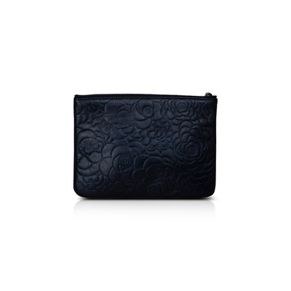 Chanel Medium Camellia O-Case Pouch