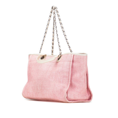 Chanel Medium Canvas Deauville Satchel