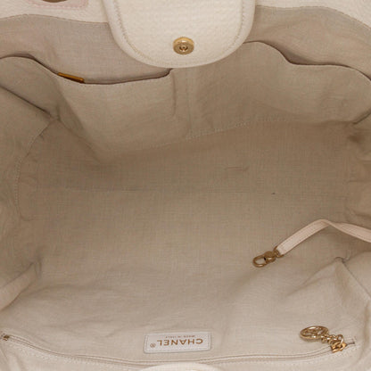Chanel Medium Canvas Deauville Tote