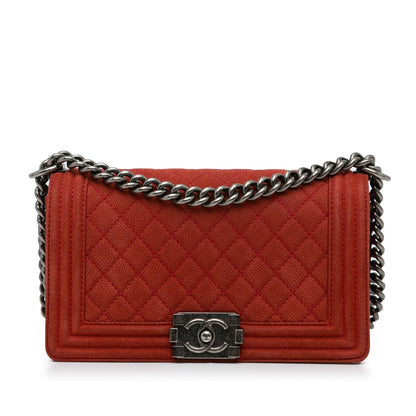 Chanel Medium Caviar Boy Flap Bag