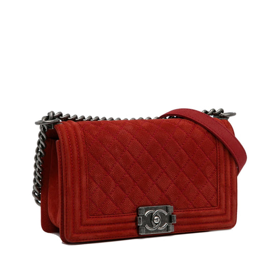 Chanel Medium Caviar Boy Flap Bag (SHG-vTrVA6)