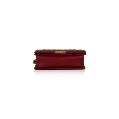 Chanel Medium Chevron Boy Bag