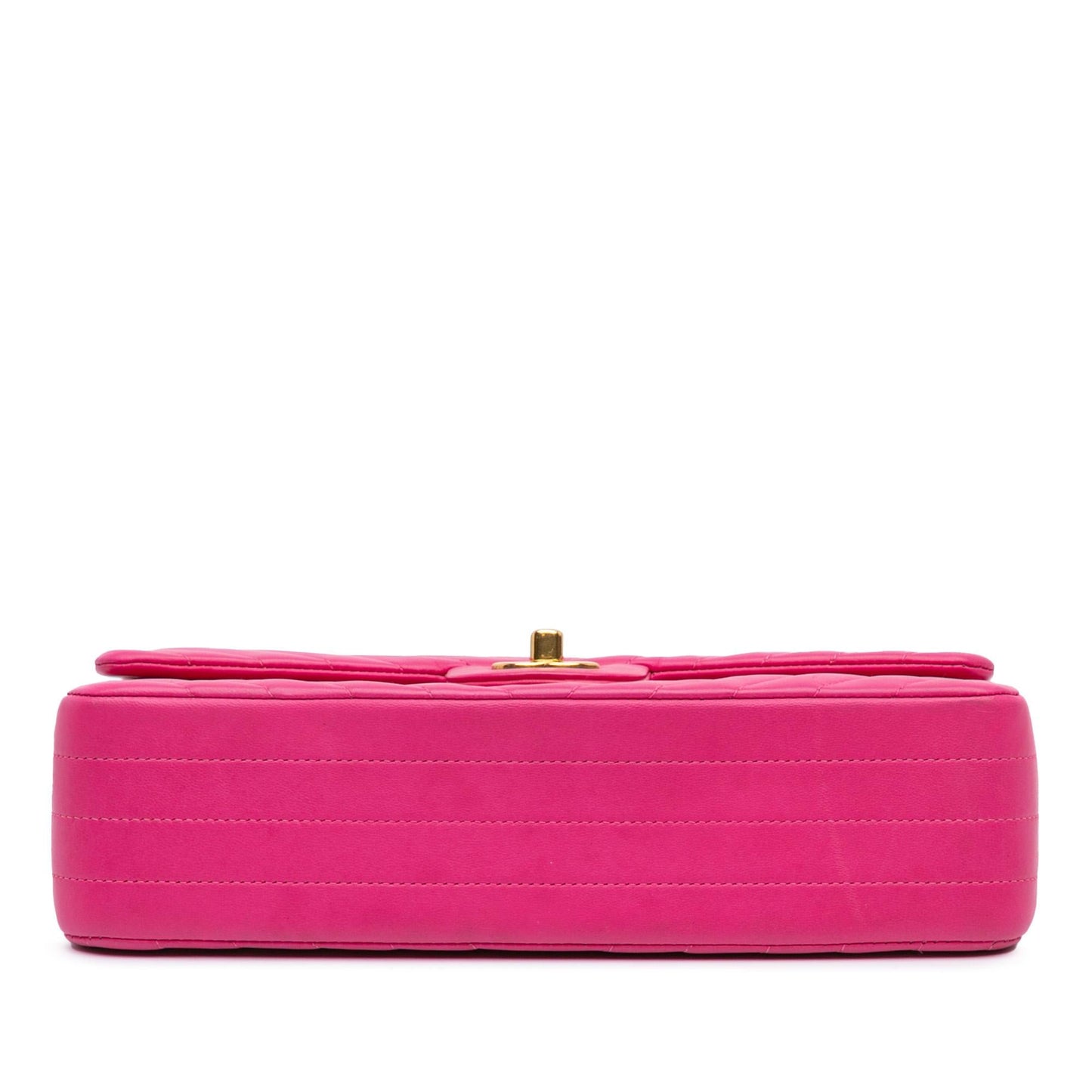 Chanel Medium Classic Chevron Lambskin Double Flap