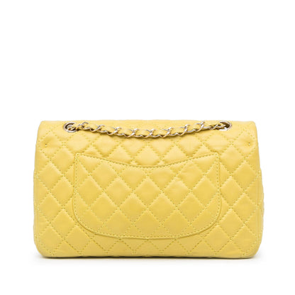 Chanel Medium Classic Double Stitch Calfskin Double Flap