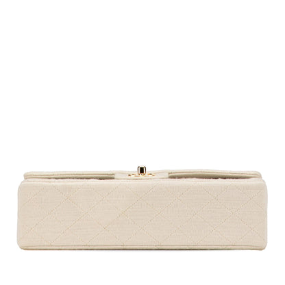 Chanel Medium Classic Jersey Double Flap