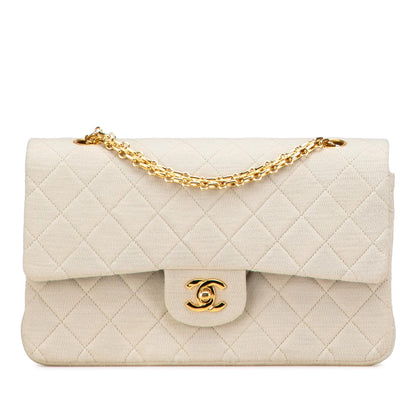 Chanel Medium Classic Jersey Double Flap
