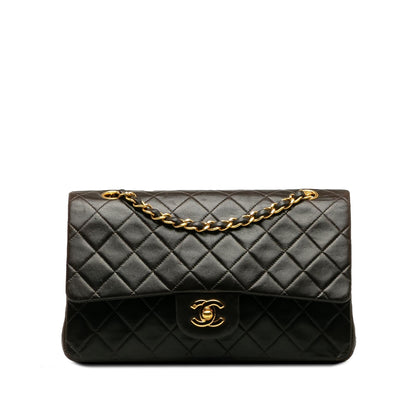 Chanel Medium Classic Lambskin Double Flap (SHG-kZvYcH)