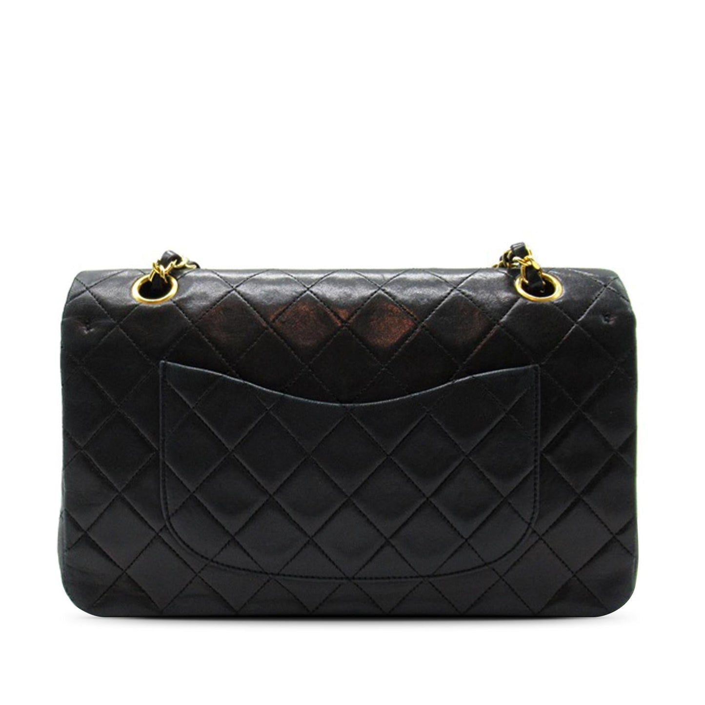 Chanel Medium Classic Lambskin Double Flap (SHG-rOp0wC)