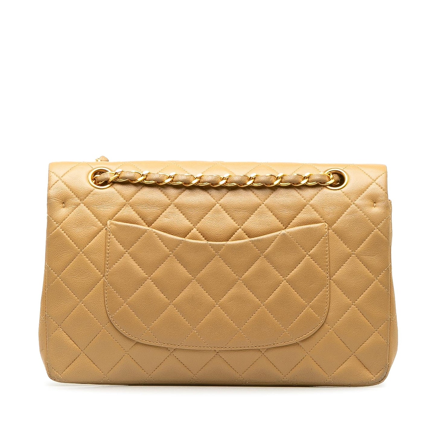 Chanel Medium Classic Lambskin Double Flap (SHG-FTtjY2)