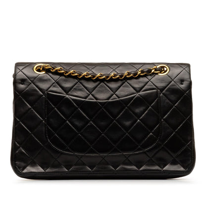 Chanel Medium Classic Lambskin Double Flap (SHG-e2k5Nf)
