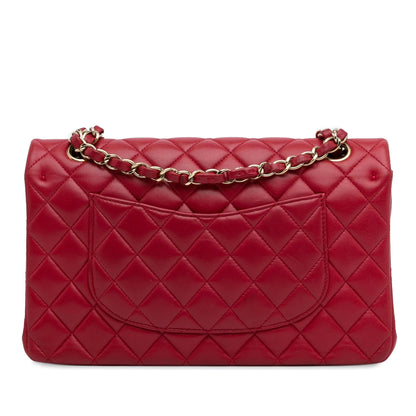 Chanel Medium Classic Lambskin Double Flap (SHG-6UdiQp)