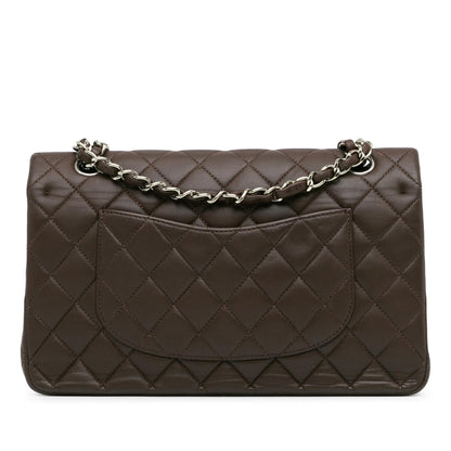 Chanel Medium Classic Lambskin Double Flap (SHG-7QwY4H)