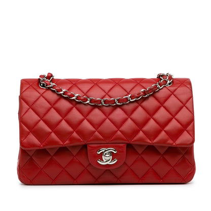 Chanel Medium Classic Lambskin Double Flap (SHG-JiGUz1)