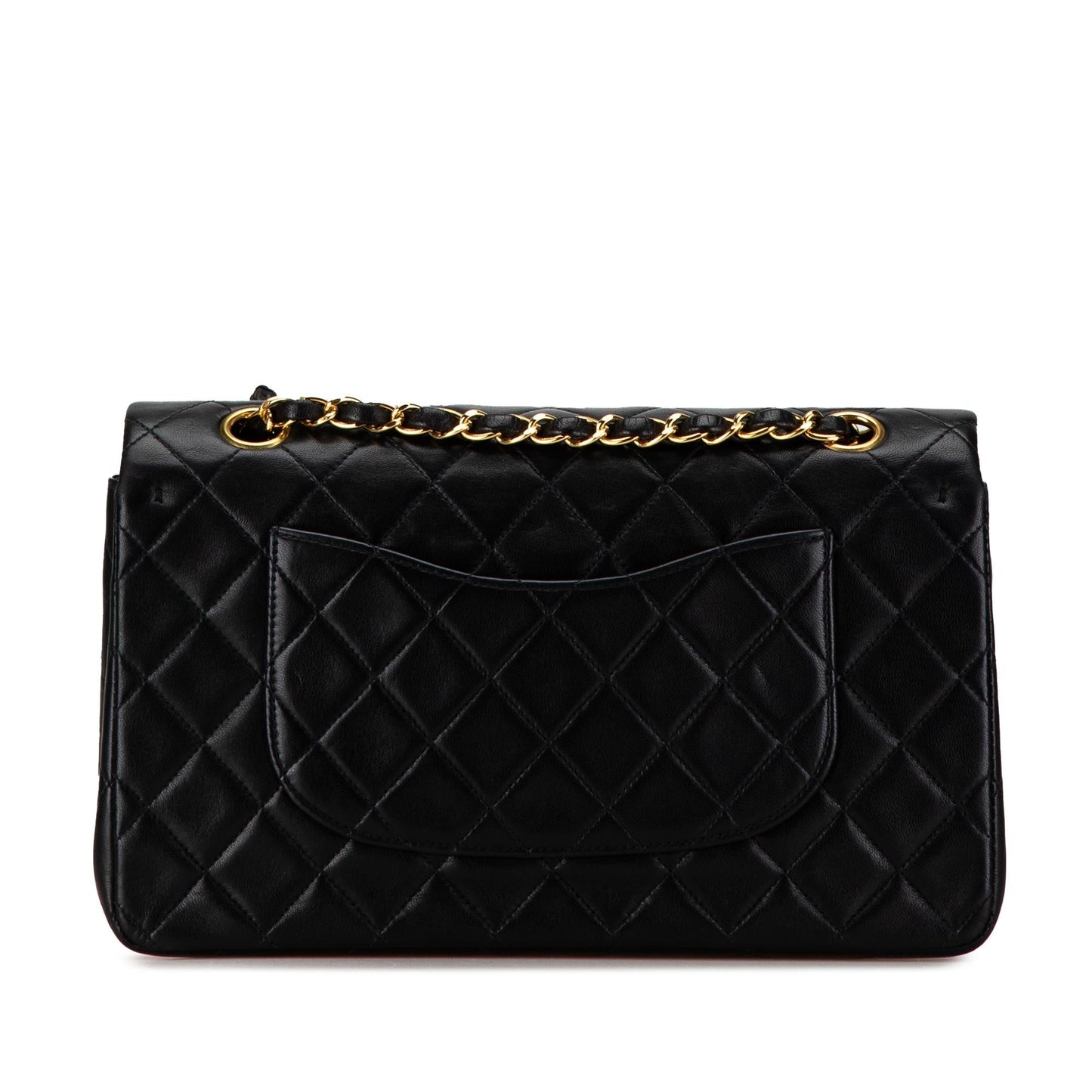Chanel Medium Classic Lambskin Double Flap (SHG-GpukLW)