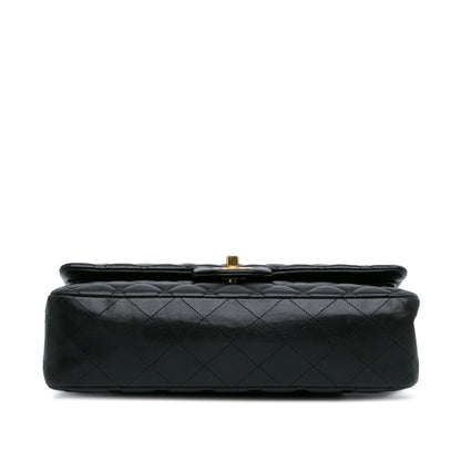 Chanel Medium Classic Lambskin Double Flap (SHG-ABhfkF)