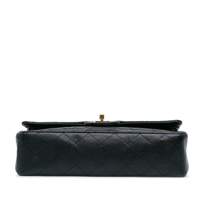 Chanel Medium Classic Lambskin Double Flap (SHG-gDhpB9)
