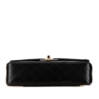 Chanel Medium Classic Lambskin Double Flap (SHG-EItNre)