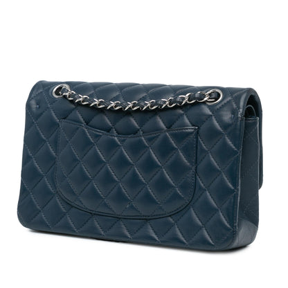Chanel Medium Classic Lambskin Double Flap (SHG-35Xgum)