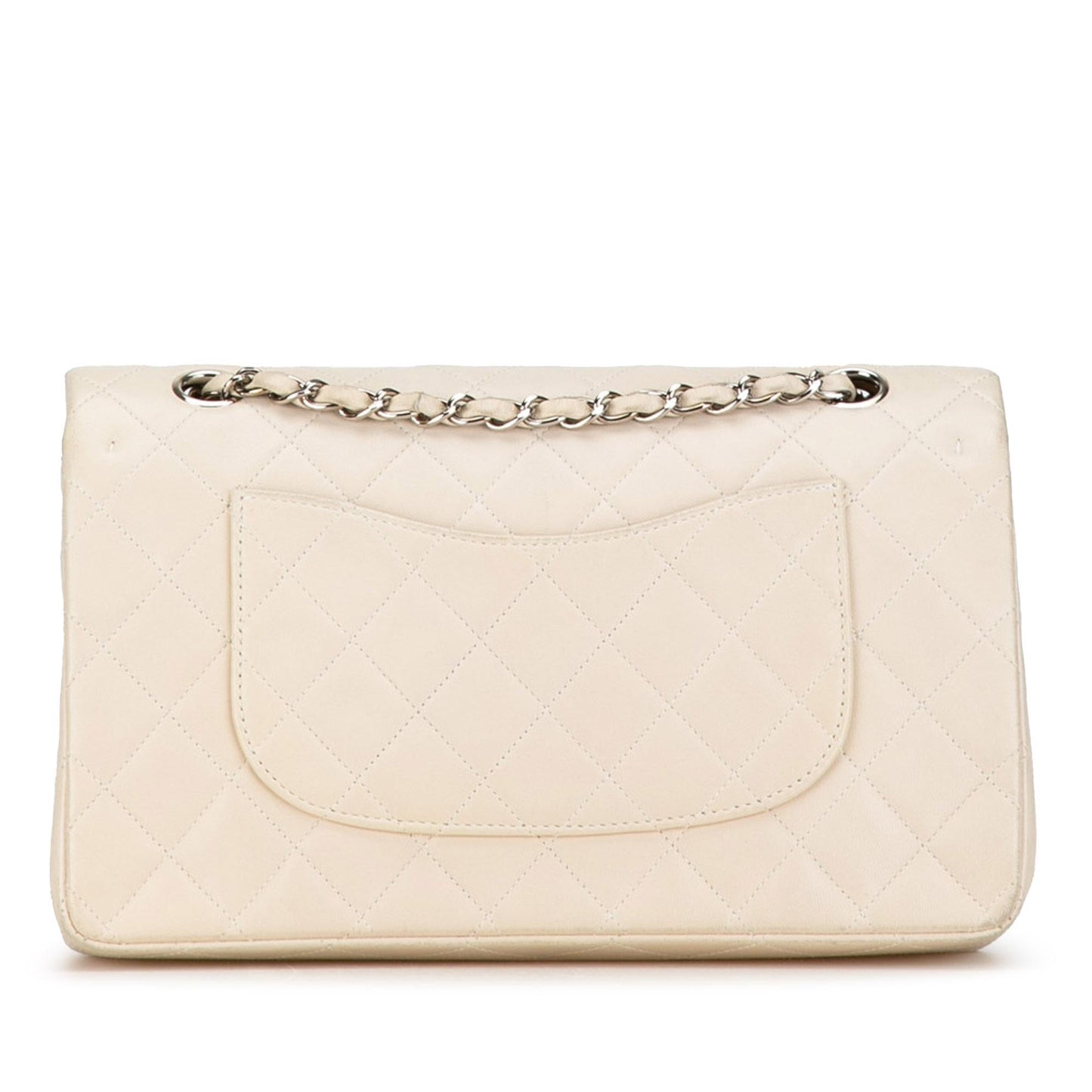 Chanel Medium Classic Lambskin Double Flap (SHG-U2UDWC)