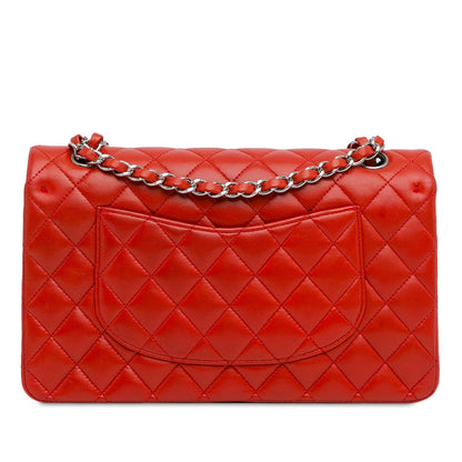 Chanel Medium Classic Lambskin Double Flap (SHG-hCviYB)