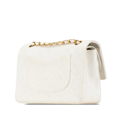 Chanel Medium Classic Lambskin Double Flap (SHG-xjMT3Y)