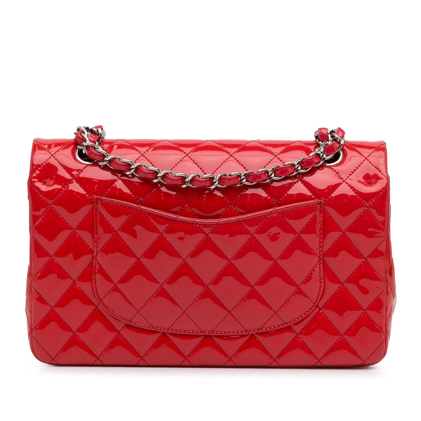 Chanel Medium Classic Patent Double Flap (SHG-VkMy2C)