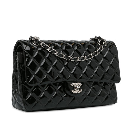 Chanel Medium Classic Patent Double Flap (SHG-mstM2R)