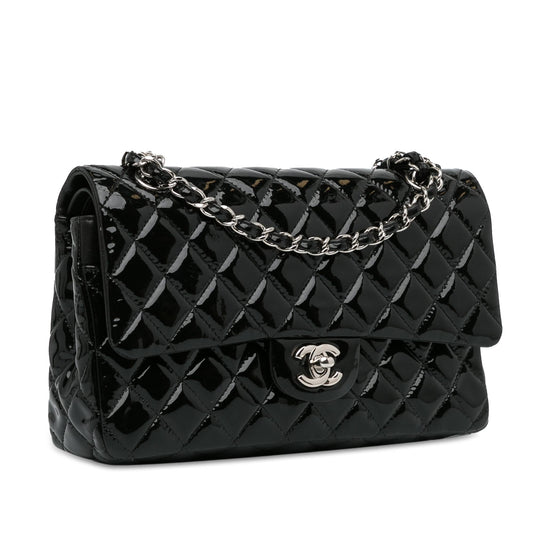 Chanel Medium Classic Patent Double Flap (SHG-mstM2R)
